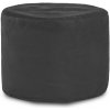Plyšová taburetka Cilindro sivá Plyšová taburetka Cilindro sivá