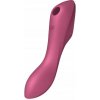 Satisfyer Curvy Trinity 3 stimulátor klitorisu s vibráciami - Červený Satisfyer Curvy Trinity 3 stimulátor klitorisu s vibráciami - Červený