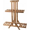 Verk 27399 Stojan na kvety, trojposchodový, 98 x 85 cm, drevený Verk 27399 Stojan na kvety, trojposchodový, 98 x 85 cm, drevený