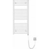 Aqualine Aqualine, ORBIT-E elektrické vykurovacie teleso, oblé, 450x960 mm, 300W, biela, ILEO94T Aqualine Aqualine, ORBIT-E elektrické vykurovacie teleso, oblé, 450x960 mm, 300W, biela, ILEO94T