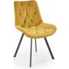 Halmar Jedálenská stolička Ollie, žltá Halmar Jedálenská stolička Ollie, žltá