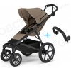 Thule Urban Glide 4-wheel Tinted Taupe s magnetickou sponou + madlo Thule Urban Glide 4-wheel Tinted Taupe s magnetickou sponou + madlo