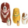 Matrioška pes 5ks (Matriošky za dobrú cenu) Matrioška pes 5ks (Matriošky za dobrú cenu)