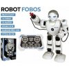 Robot RC FOBOS Bojovník chodící plast 40cm na baterie a USB připojení Robot RC FOBOS Bojovník chodící plast 40cm na baterie a USB připojení