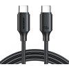 JOYROOM 53236 JOYROOM S-CC060A9 60W Kábel USB Type-C - USB Type-C 1m čierny JOYROOM 53236 JOYROOM S-CC060A9 60W Kábel USB Type-C - USB Type-C 1m čierny
