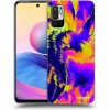 Picasee silikónový čierny obal pre Xiaomi Redmi Note 10 5G - Burn Picasee silikónový čierny obal pre Xiaomi Redmi Note 10 5G - Burn