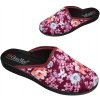 Mjartan Dámske vzorované papuče FLORA Burgundy