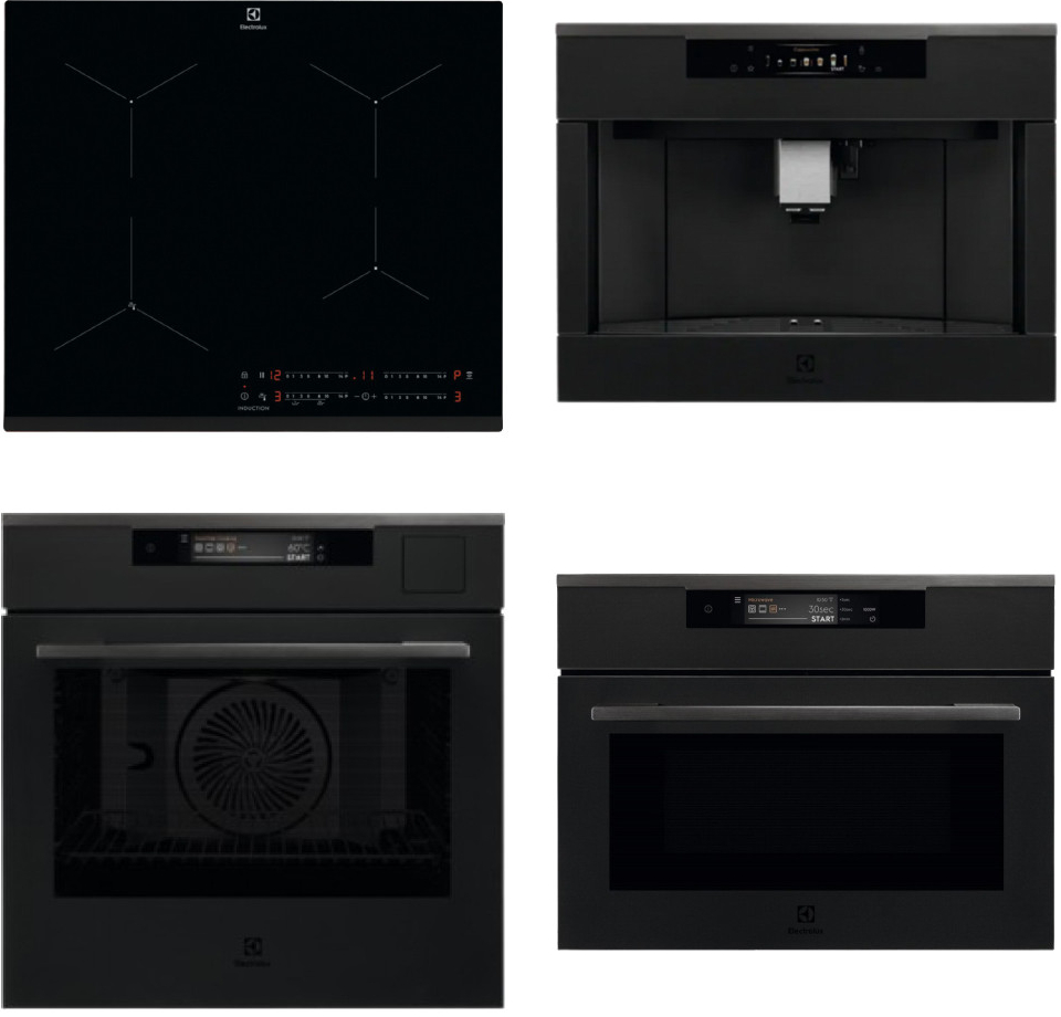 Set Electrolux KOAAS31WT + EIS6134 + KVLAE00WT + KBC85T