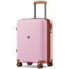 Kono 2594 Kufor spinner 53.5cm Ružová/Hnedá Polypropylén Rozšíriteľný Kono 2594 Kufor spinner 53.5cm Ružová/Hnedá Polypropylén Rozšíriteľný