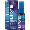 Schwarzkopf LIVE Drops zmývateľný farebný tieň Orchid Purple 30 ml