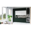 Kuchynská linka DAFNI 280cm Biela + green Kuchynská linka DAFNI 280cm Biela + green