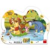 Puzzle 25 Medvídek Pú na plavbě kontura Puzzle 25 Medvídek Pú na plavbě kontura