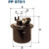 Palivový filter FILTRON PP 870/1 Palivový filter FILTRON PP 870/1