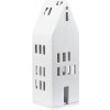 PORCELÁNOVÝ SVETELNÝ DOMČEK NA OHRIEVAČE TEALIGHT BIELY RADER 22 CM - räder Porcelánový svietnik domček Big Windows PORCELÁNOVÝ SVETELNÝ DOMČEK NA OHRIEVAČE TEALIGHT BIELY RADER 22 CM - räder Porcelánový svietnik domček Big Windows