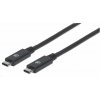 Manhattan 355223 USB 2.0, propojovací, 1cm, černý Manhattan 355223 USB 2.0, propojovací, 1cm, černý