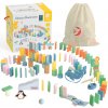 CLASSIC WORLD Drevené domino Logická dráha Prekážkové puzzle Montessori 100 ks CLASSIC WORLD Drevené domino Logická dráha Prekážkové puzzle Montessori 100 ks