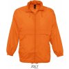 SOL'S Surf Unisex vetrovka oranžová