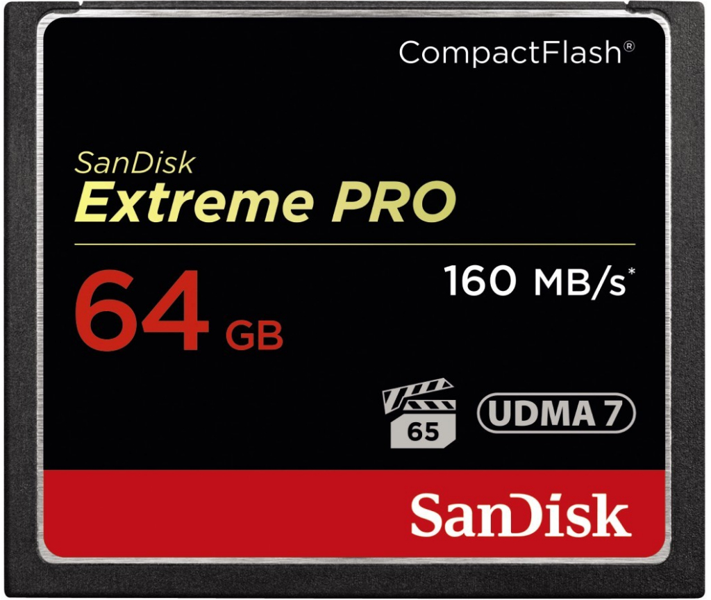 SanDisk Extreme Pro CompactFlash 64GB SDCFXPS-064G-X46