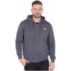 Alpha Industries Basic Zip Hoody SL pánska mikina greyblack