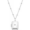 Hot Diamonds Strieborný náhrdelník s diamantom DP1099