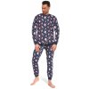 CORNETTE Vianočné pyžamo 195/226-Gnomes 226 XL CORNETTE Vianočné pyžamo 195/226-Gnomes 226 XL