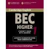 Cambridge BEC Higher 1 (University of Cambridge Local Examinations Syndicate)(Brožovaná) Cambridge BEC Higher 1 (University of Cambridge Local Examinations Syndicate)(Brožovaná)