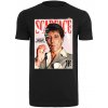 Čierne pánske tričko Merchcode Scarface Magazine Cover Tee S Čierne pánske tričko Merchcode Scarface Magazine Cover Tee S