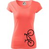 Bicykel na výšku - Dámske tričko Pure - S ( Korálová ) Bicykel na výšku - Dámske tričko Pure - S ( Korálová )