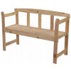 Záhradná lavička G-01 surová 78x118x45,5 Záhradná lavička G-01 surová 78x118x45,5