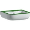 Laufen Florakids - Umývadielko, 45x41 cm, 1 otvor na batériu, biela/zelená H8150310721041 Laufen Florakids - Umývadielko, 45x41 cm, 1 otvor na batériu, biela/zelená H8150310721041
