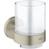 GROHE Essentials Sklenička s držákem kartáčovaný nikl 40447EN1