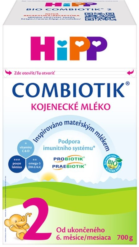 Hipp Combiotik 2 v BIO kvalite 700 g