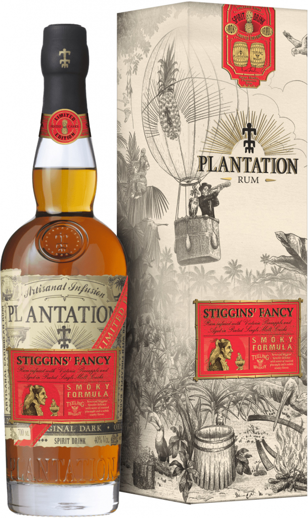 Plantation Stiggins\' Fancy Smoky 40% 0,7 l (kartón)