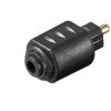 Adaptér PREMIUMCORD Optický konektor 3.5 mm samica - Toslink samec Adaptér PREMIUMCORD Optický konektor 3.5 mm samica - Toslink samec