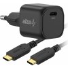 AlzaPower G320C Fast Charge 35 W čierna + Core USB-C 2.0 60 W 1 m čierny APW-CCG320C-CBTC1010B AlzaPower G320C Fast Charge 35 W čierna + Core USB-C 2.0 60 W 1 m čierny APW-CCG320C-CBTC1010B