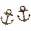 Prívesok kotva - (14x18 mm) staromosadz (20 ks) Prívesok kotva - (14x18 mm) staromosadz (20 ks)