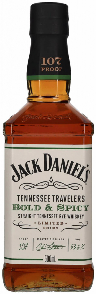 Jack Daniel\'s Bold & Spicy 53,5% 0,5 l (čistá fľaša)