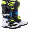 Boty TECH 7 S, ALPINESTARS, dětské (černá/bílá/žlutá fluo/modrá, vel. 35,5) Boty TECH 7 S, ALPINESTARS, dětské (černá/bílá/žlutá fluo/modrá, vel. 35,5)