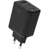 Nabíjačka do siete Dudao A29 65W GaN 2 x USB-C + 1 x USB-A - čierna Nabíjačka do siete Dudao A29 65W GaN 2 x USB-C + 1 x USB-A - čierna