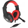 Herné stereo slúchadlá Genesis Argon 110, čierno-červené, 2x jack NSG-1437 Herné stereo slúchadlá Genesis Argon 110, čierno-červené, 2x jack NSG-1437