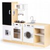 ECOTOYS Dřevěná kuchyňka XXL s tabuli 106,5 cm ECOTOYS Dřevěná kuchyňka XXL s tabuli 106,5 cm