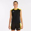 ECO CHAMPIONSHIP RECYCLED TANK TOP dámsky dres bez rukávov čierna žltá S ECO CHAMPIONSHIP RECYCLED TANK TOP dámsky dres bez rukávov čierna žltá S