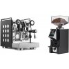 Rocket Espresso Appartamento, black/white + Eureka Mignon Specialita Smart, CR black Rocket Espresso Appartamento, black/white + Eureka Mignon Specialita Smart, CR black