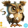 Drevené puzzle SOVA - Séria Abeceda - CoolArts Drevené puzzle SOVA - Séria Abeceda - CoolArts