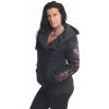 Yakuza dámska zimná bunda FLOWERED GJB 22124 black Farba: čierna, Veľkosti dámske: XS Yakuza dámska zimná bunda FLOWERED GJB 22124 black Farba: čierna, Veľkosti dámske: XS