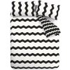 Čierno-biele obliečky na dvojlôžko 200x200 cm Waves – Sassy B Čierno-biele obliečky na dvojlôžko 200x200 cm Waves – Sassy B
