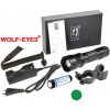 Wolf-Eyes Defender-III Zelená LED Full Set