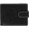 Wild Prémiová pánska peňaženka s prackou Traktor - čierna Wild Prémiová pánska peňaženka s prackou Traktor - čierna