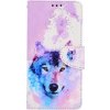 Púzdro TopQ Realme C25Y flipové Polárny vlk Púzdro TopQ Realme C25Y flipové Polárny vlk