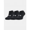 Unisexové ponožky Under Armour Core No Show (3 páry) Čierna XL Unisexové ponožky Under Armour Core No Show (3 páry) Čierna XL